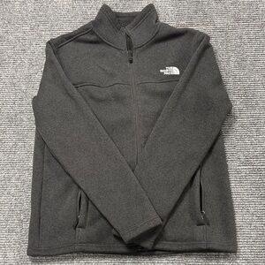 The North Face Charcoal Full-Zip Fleece Jacket